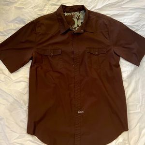 Brown Harley Male Shirt